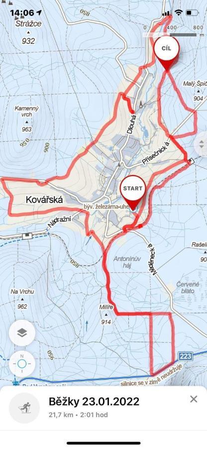 Apartman Petra Kovářská エクステリア 写真