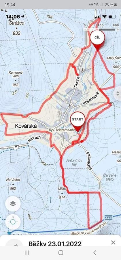 Apartman Petra Kovářská エクステリア 写真